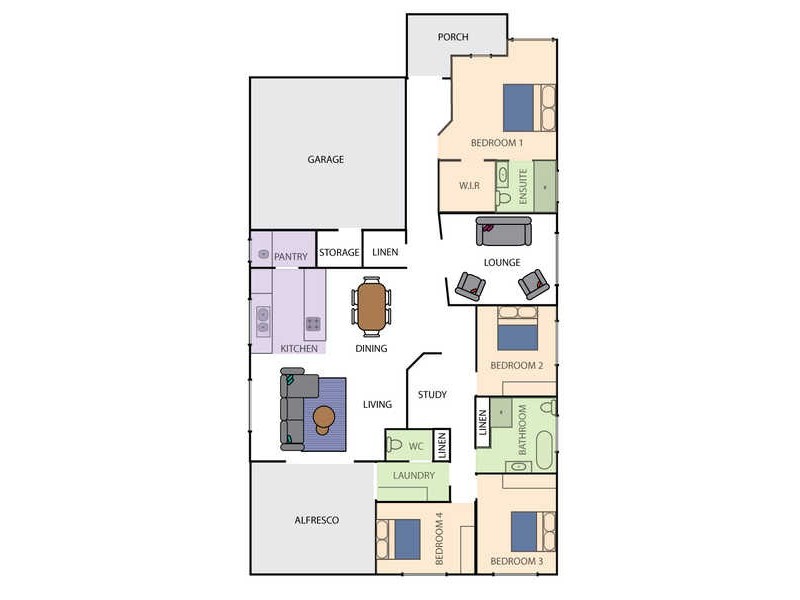 32 Echo Drive, Harrington NSW 2427 Floorplan