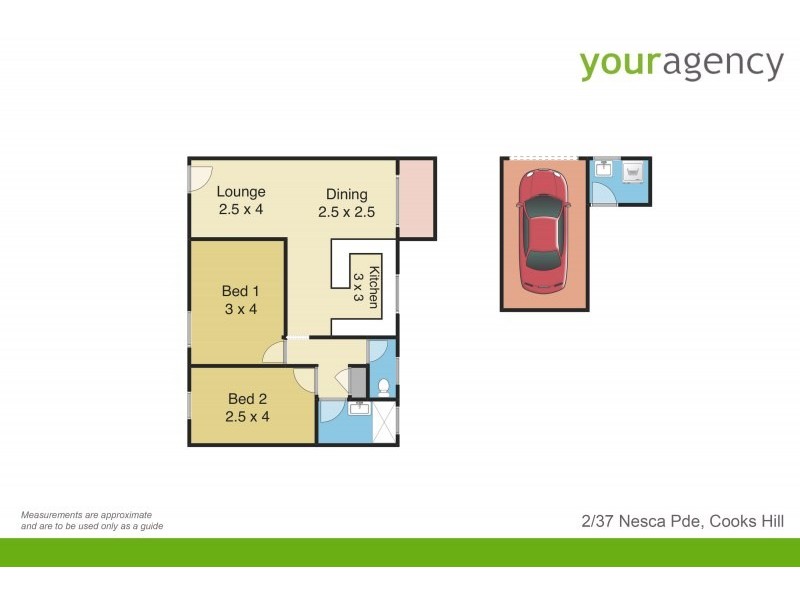 2/37 Nesca Parade, The Hill NSW 2300