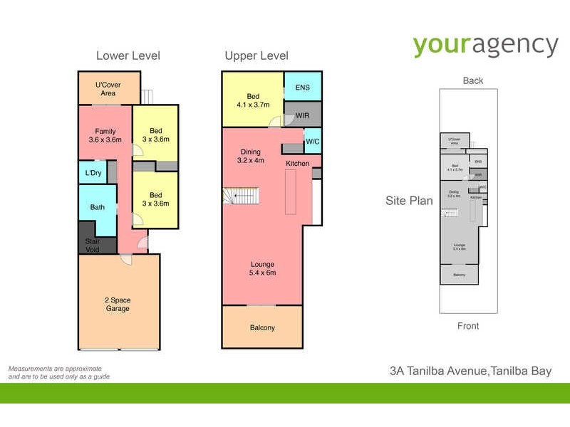 3A Tanilba Avenue, Tanilba Bay NSW 2319 Floorplan
