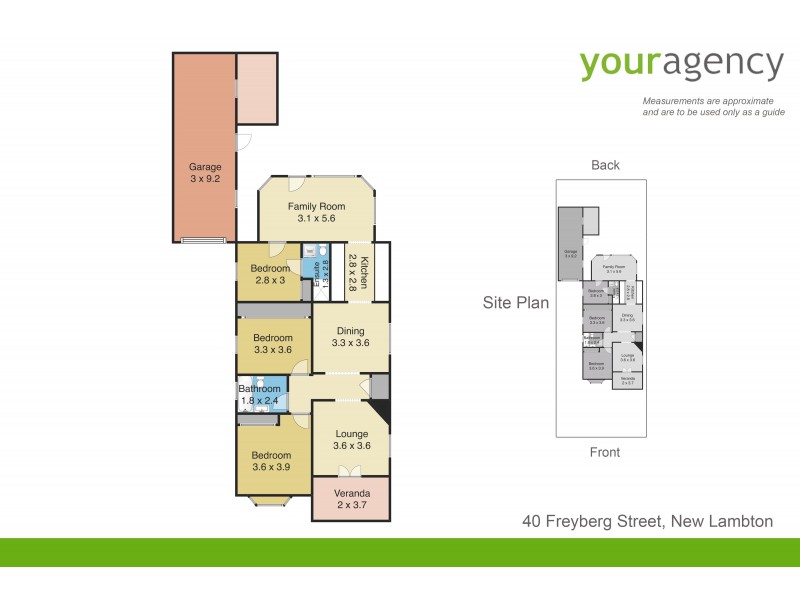 40 Freyberg Street, New Lambton NSW 2305 Floorplan