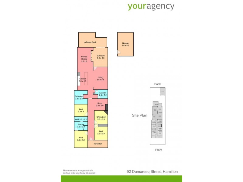92 Dumaresq Street, Hamilton NSW 2303 Floorplan