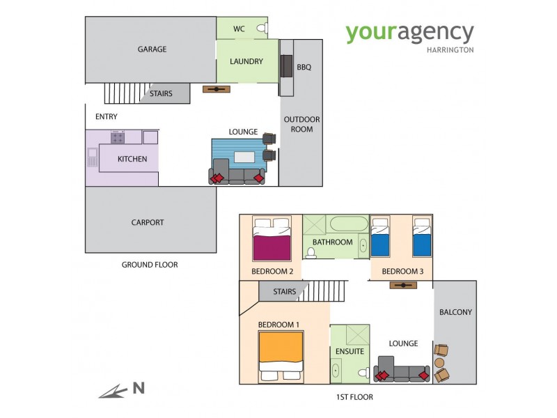 1/41 Beach Street, Harrington NSW 2427 Floorplan