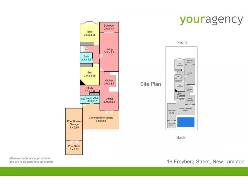 16 Freyberg Street, New Lambton NSW 2305 Floorplan