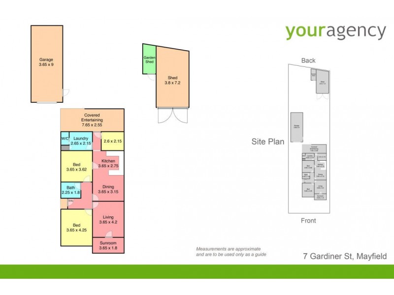 7 Gardiner Street, Mayfield NSW 2304 Floorplan