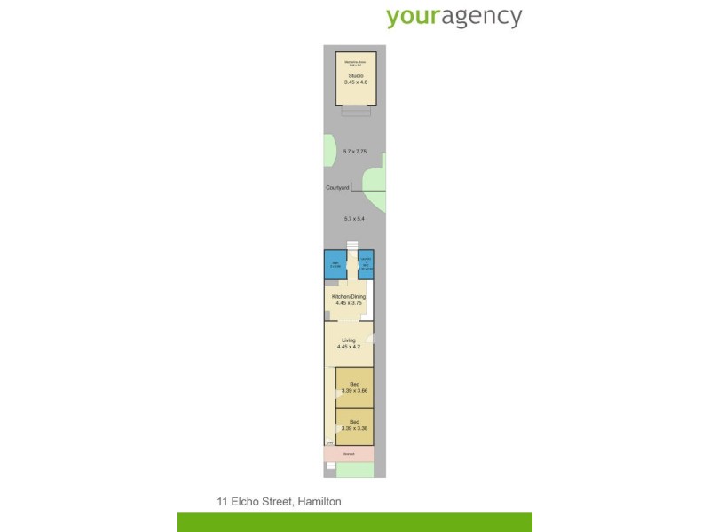 11 Elcho Street, Hamilton NSW 2303 Floorplan