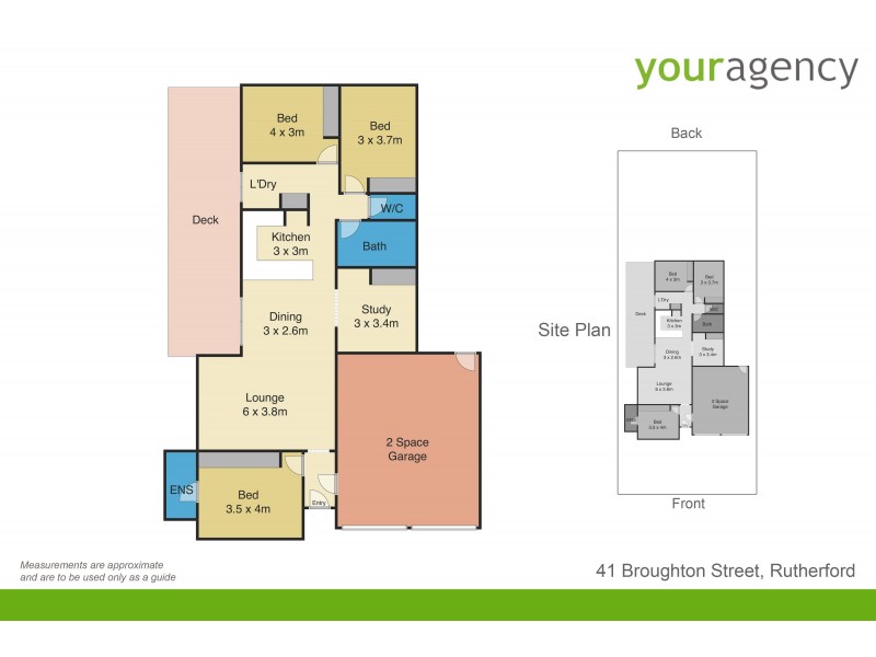 41 Broughton Street, Rutherford NSW 2320 Floorplan