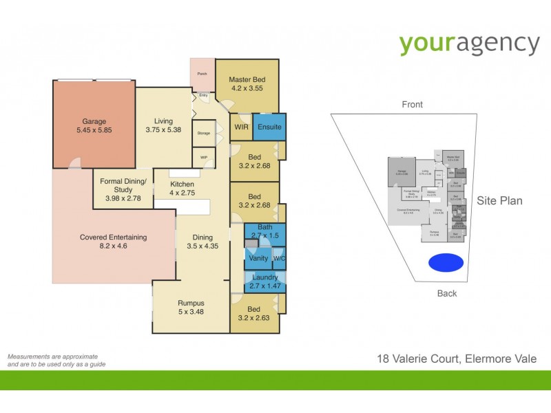 18 Valerie Court, Elermore Vale NSW 2287 Floorplan
