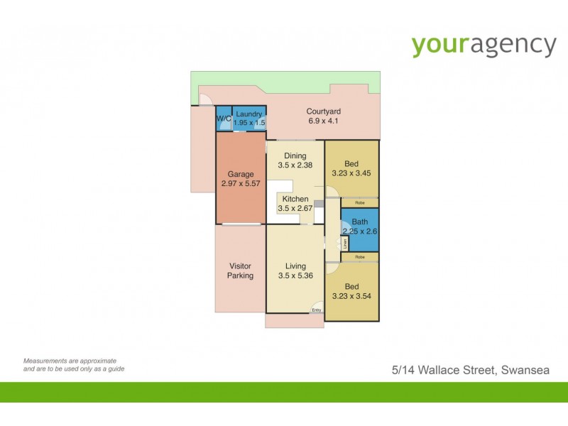 5/14 Wallace Street, Swansea NSW 2281 Floorplan