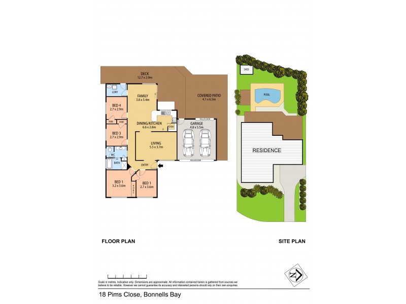 18 Pims Close, Bonnells Bay NSW 2264 Floorplan