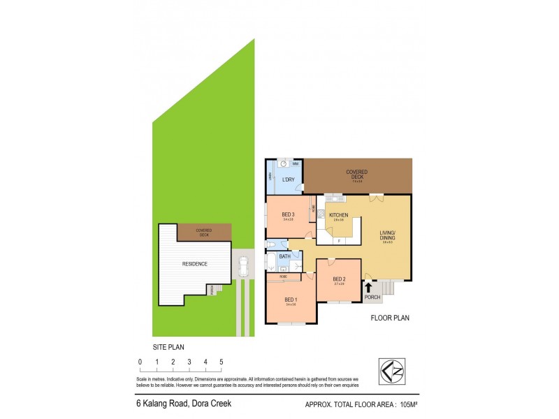6 Kalang Road, Dora Creek NSW 2264 Floorplan