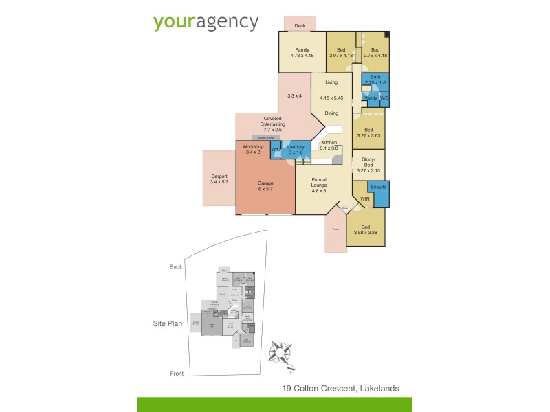 19  Colton Crescent, Lakelands NSW 2282 Floorplan