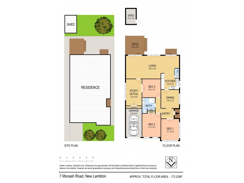 7 Monash Road, New Lambton NSW 2305 Floorplan