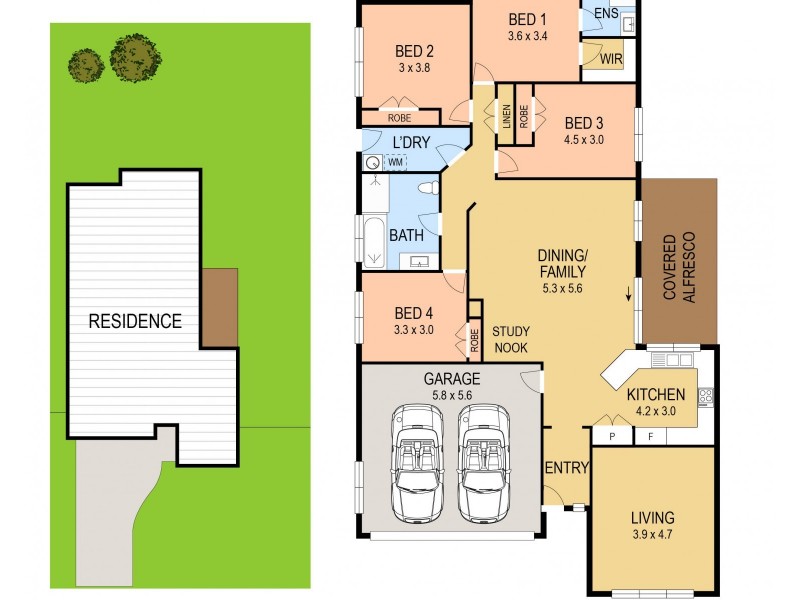 53 Niven Parade, Rutherford NSW 2320 Floorplan