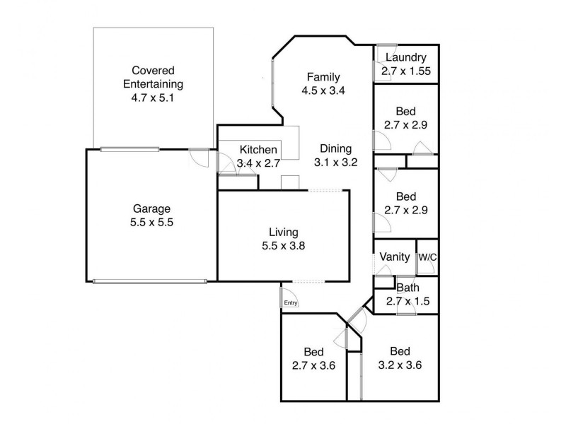 13 Nunda Road, Wangi Wangi NSW 2267 Floorplan