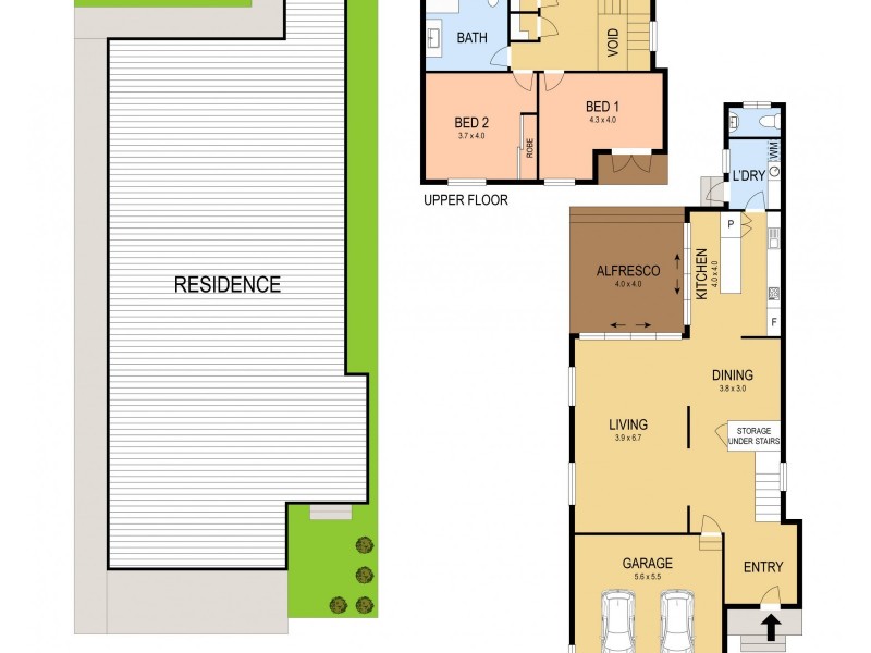 86 Bourke Street, Carrington NSW 2294 Floorplan