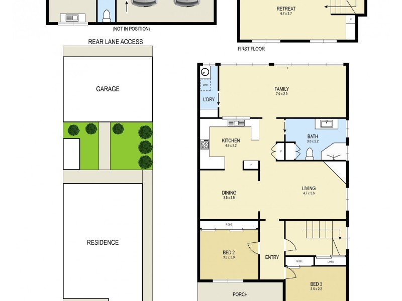 51 Emerald Street, Hamilton North NSW 2292 Floorplan