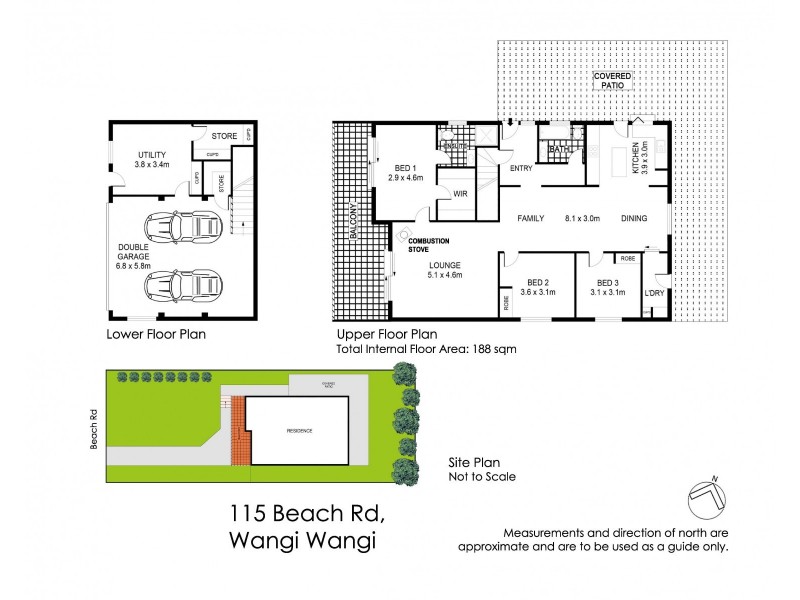 115 Beach Road, Wangi Wangi NSW 2267 Floorplan