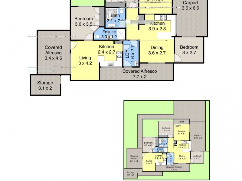 2/12 John Street, Cardiff South NSW 2285 Floorplan