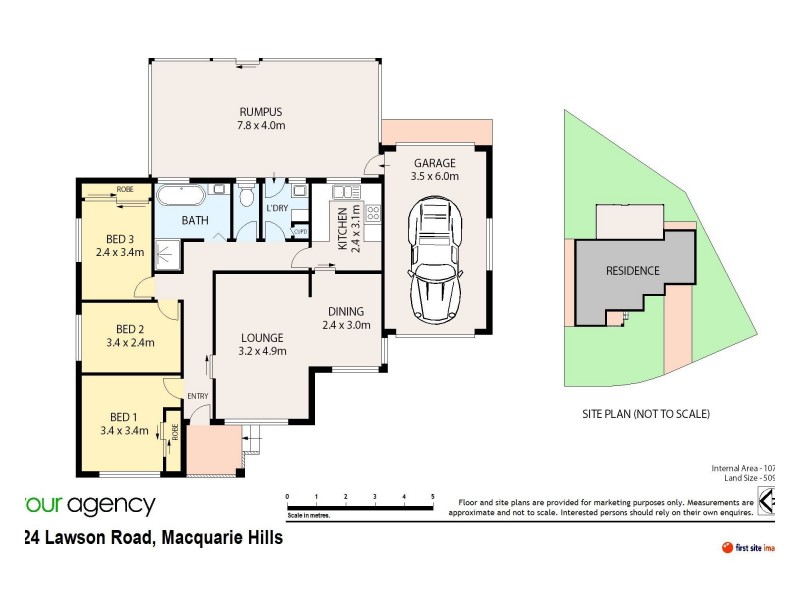 124 Lawson Road, Macquarie Hills NSW 2285 Floorplan