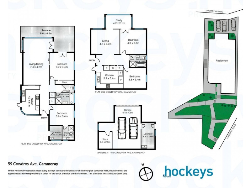 59 Cowdroy Avenue, Cammeray NSW 2062 Floorplan