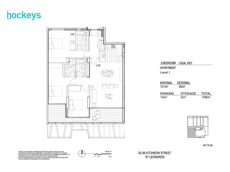 107/38  Atchison Street, St Leonards NSW 2065 Floorplan