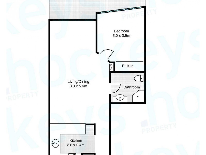 109/3 Herbert Street, St Leonards NSW 2065 Floorplan