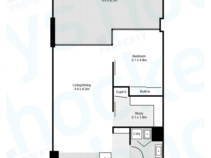 108E/599 Pacific Highway, St Leonards NSW 2065 Floorplan