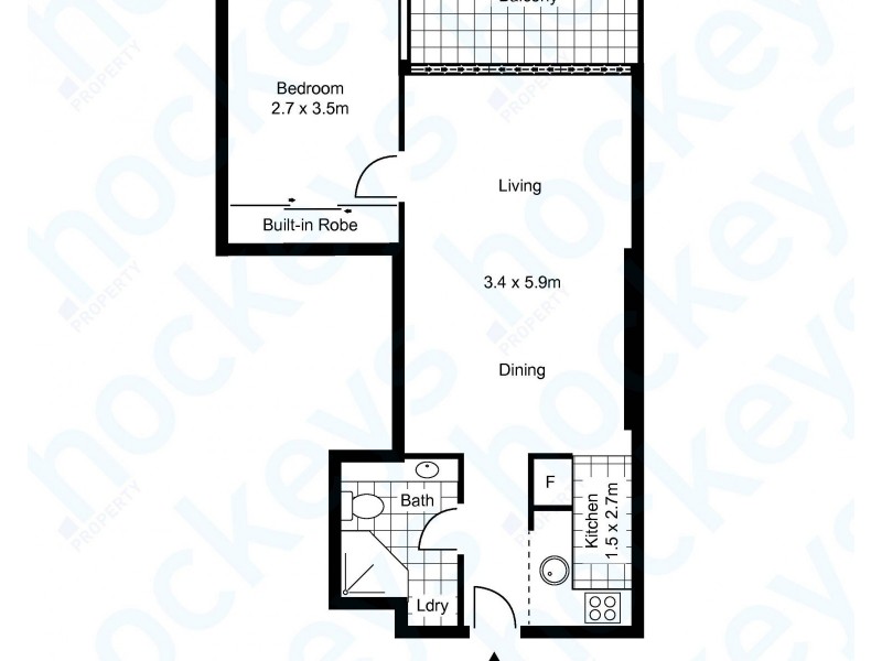 415/1 Sergeants Lane, St Leonards NSW 2065 Floorplan