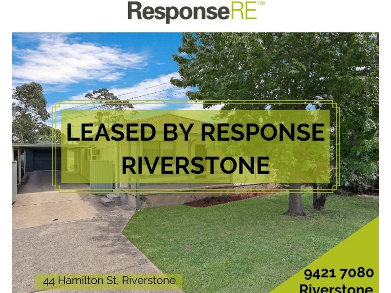 44 Hamilton Street, Riverstone NSW 2765