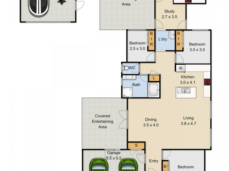 4 Lane Grove, Schofields NSW 2762 Floorplan