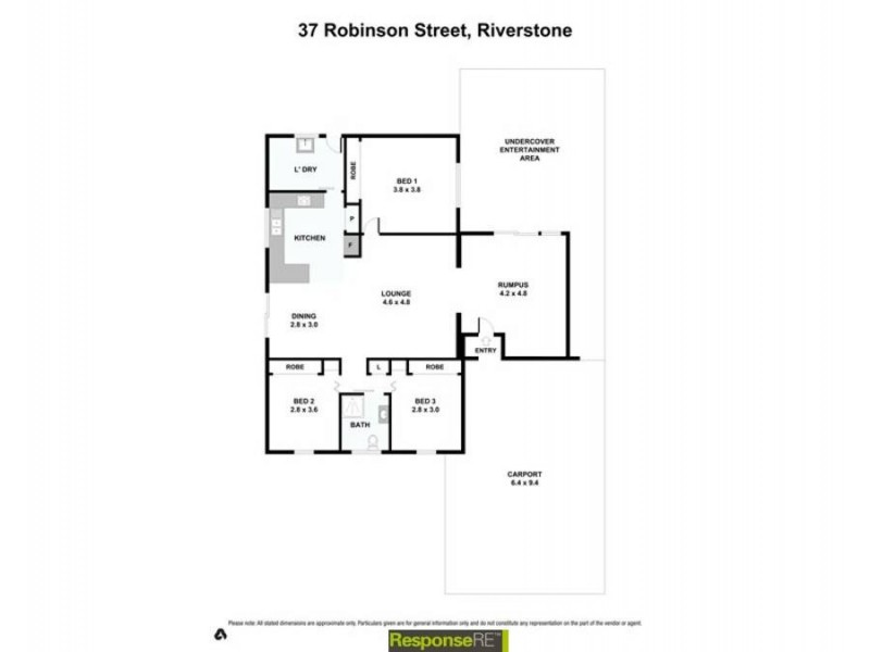 37 Robinson Street, Riverstone NSW 2765 Floorplan