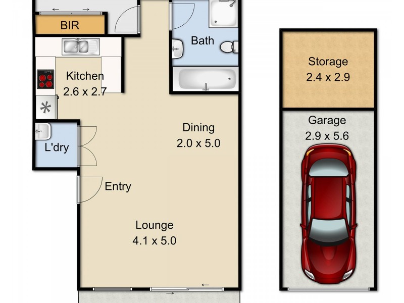 16/16-24 Lydbrook Street, Westmead NSW 2145 Floorplan