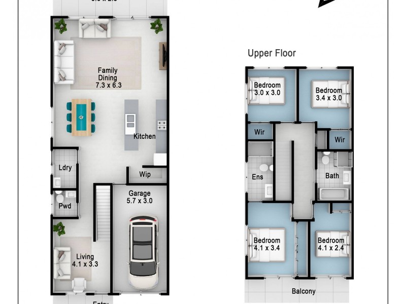 1/20 Riverstone Road, Riverstone NSW 2765 Floorplan