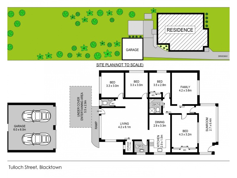 11 Tulloch Street, Blacktown NSW 2148 Floorplan