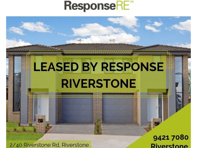 2/40 Riverstone Road, Riverstone NSW 2765