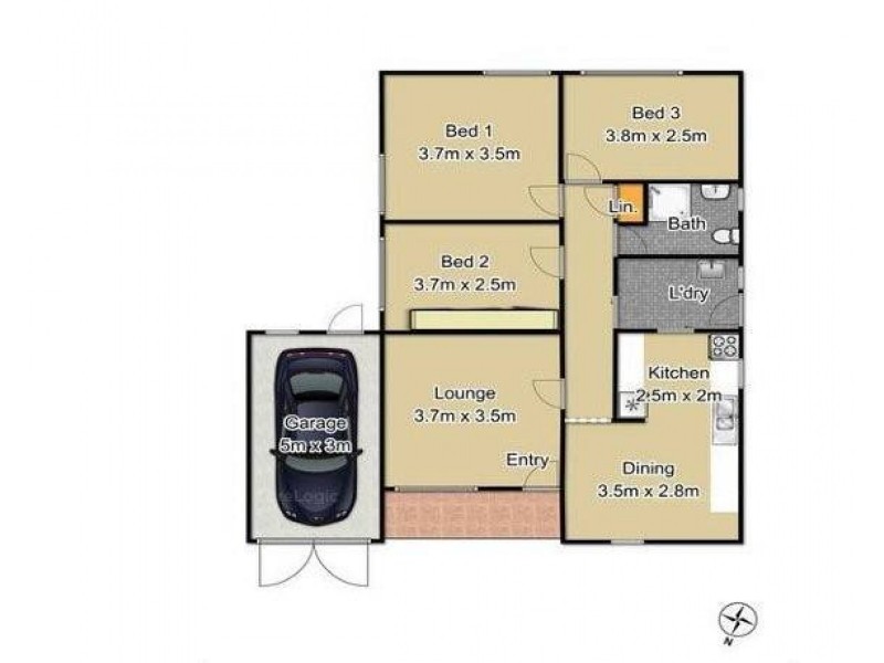 8 Popondetta Road, Whalan NSW 2770 Floorplan