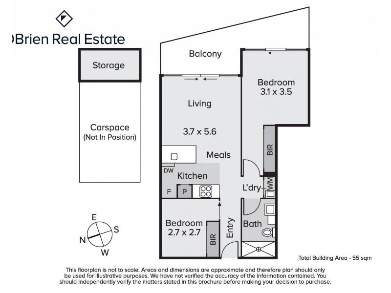 202/222 Bay Road, Sandringham VIC 3191 Floorplan