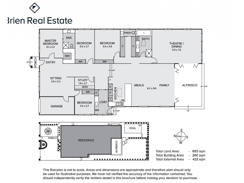 10 Alden Court, Cheltenham VIC 3192 Floorplan