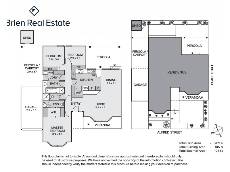 3/5 Peace Street, Highett VIC 3190 Floorplan
