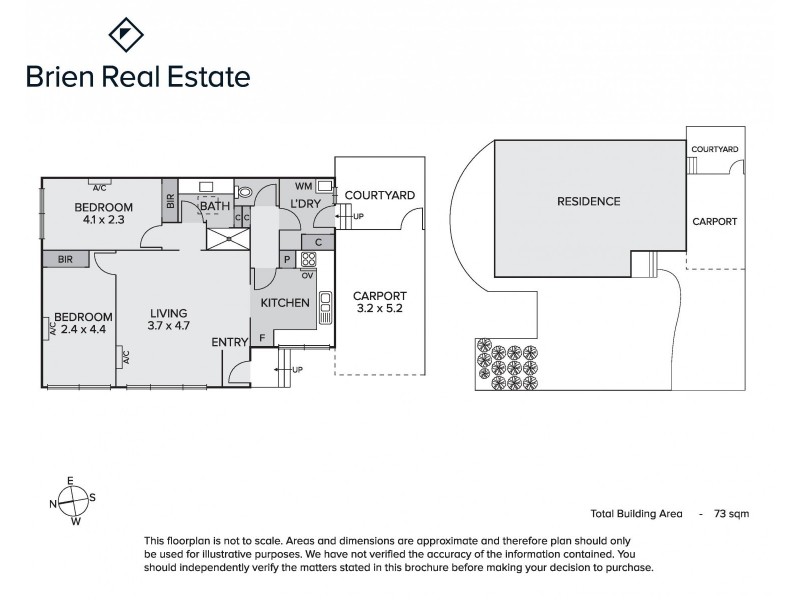 1/258 Warrigal Road, Cheltenham VIC 3192 Floorplan