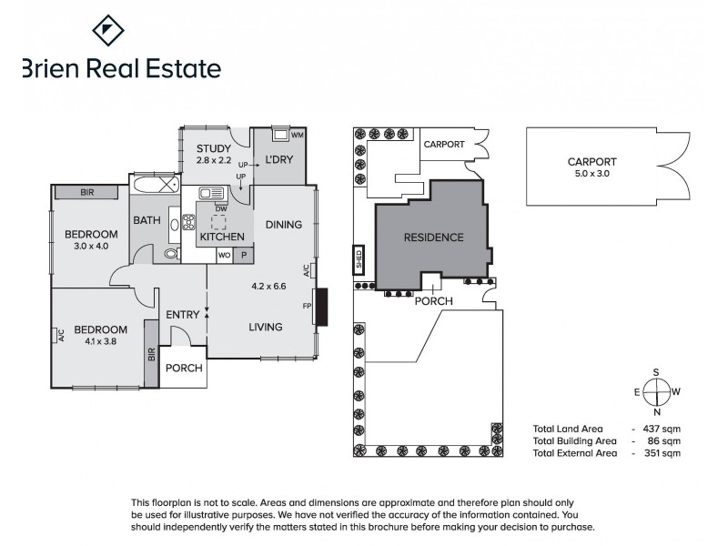 6/122-124 Patty Street, Mentone VIC 3194 Floorplan