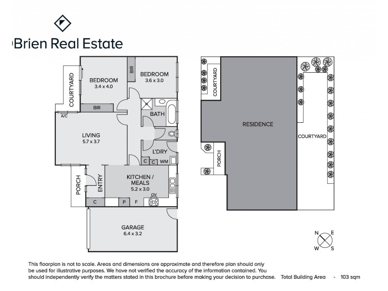 2/460 Como Parade West, Mordialloc VIC 3195 Floorplan