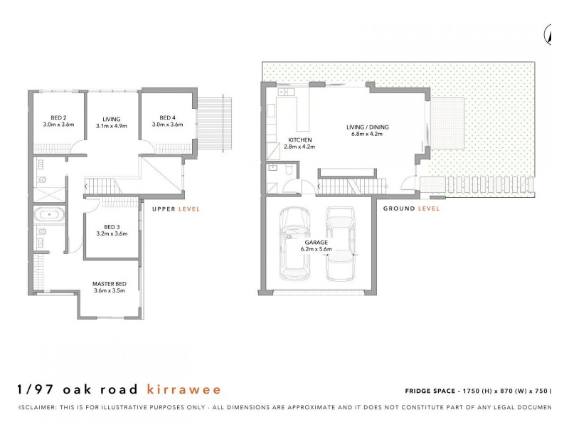 1/97 Oak Road, Kirrawee NSW 2232 Floorplan