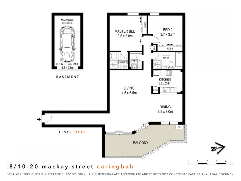 28/10-20 MacKay Street, Caringbah NSW 2229 Floorplan