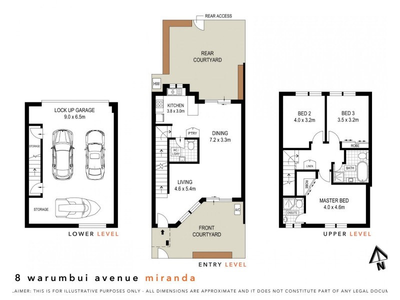 2/8 Warumbui Avenue, Miranda NSW 2228 Floorplan
