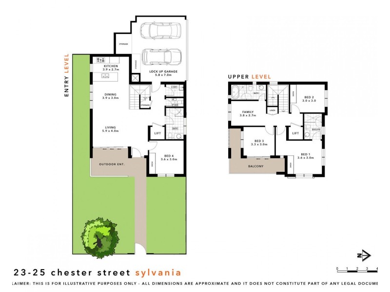 4/23 Chester Street, Sylvania NSW 2224 Floorplan
