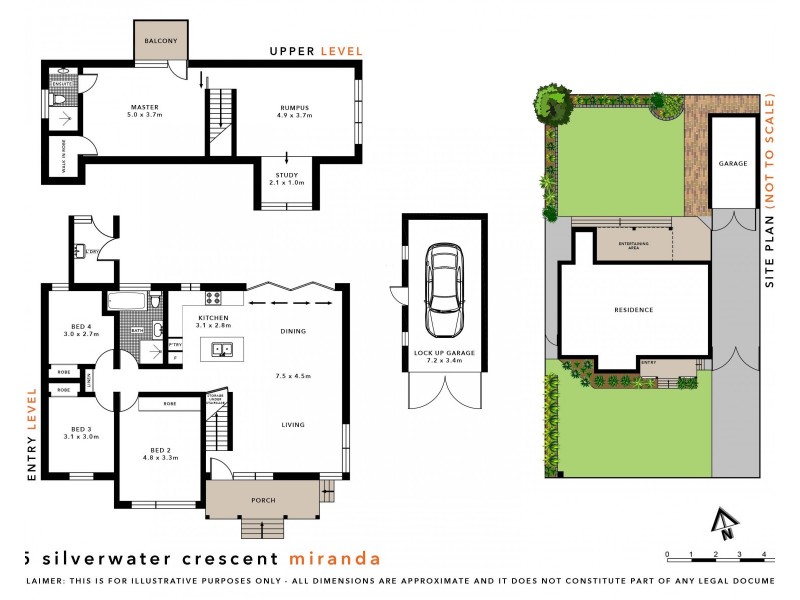 25 Silverwater Crescent, Miranda NSW 2228 Floorplan