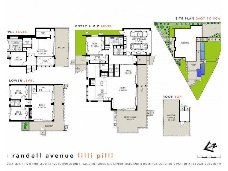 3 Randell Avenue, Lilli Pilli NSW 2229 Floorplan