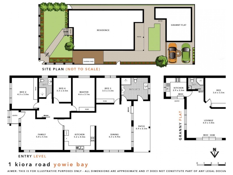 171 Kiora Road, Yowie Bay NSW 2228 Floorplan