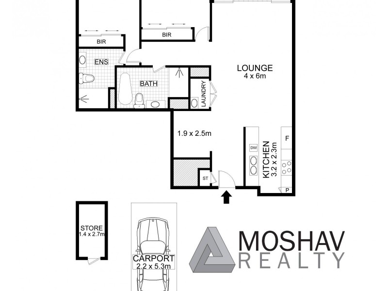 320/2 Thallon Street, Carlingford NSW 2118 Floorplan